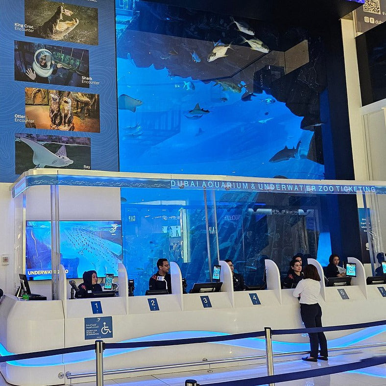 Dubai Aquarium and Underwater Zoo Tickets