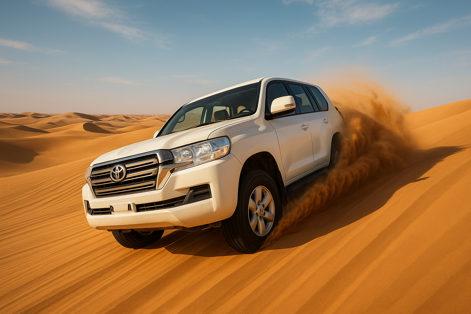 Desert Safari Dubai Dune Bashing in Land Cruiser 