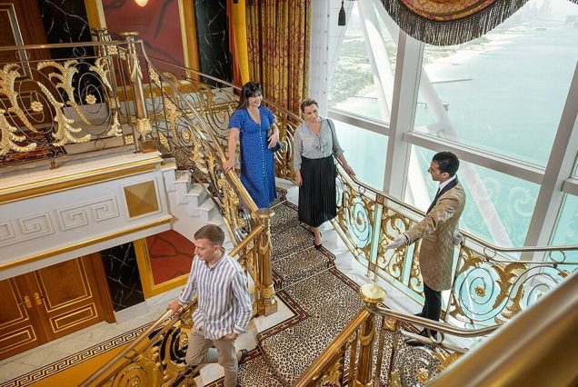 Inside Burj Al Arab luxury hotel tour